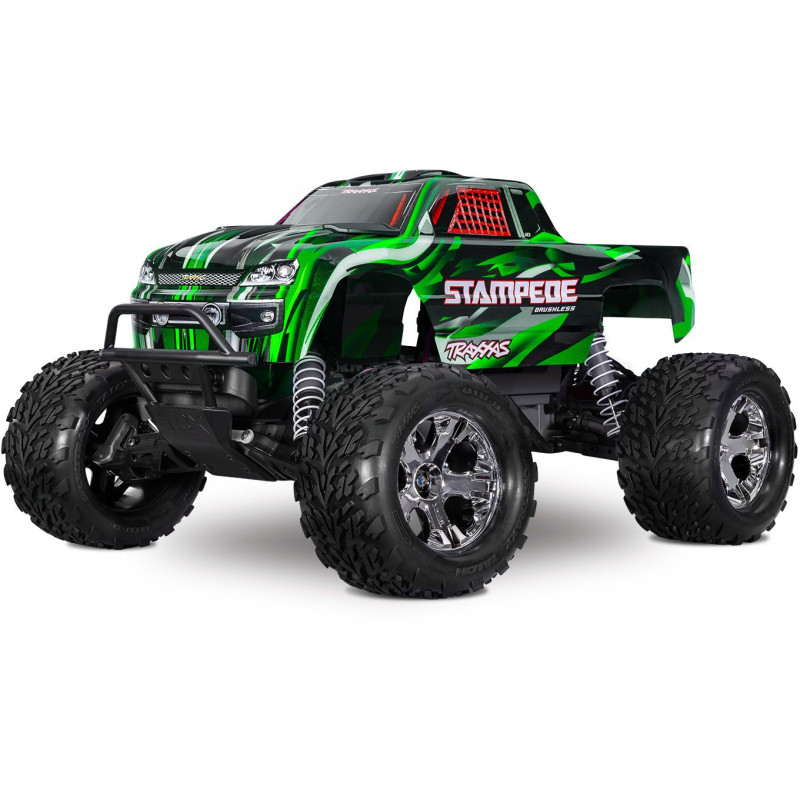 TRAXXAS Stampede BL-2S 2WD 1/10 Monster Truck (Zielony)