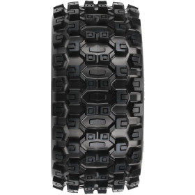 PRO-LINE koło 4.3", opona Badlands MX43 Pro-Loc, felga Impulse H24mm czarno-szara (2) (X-Maxx)