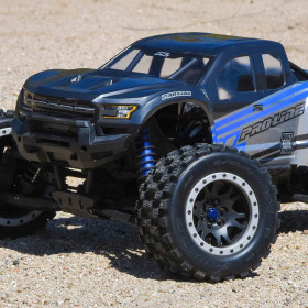 PRO-LINE koło 4.3", opona Badlands MX43 Pro-Loc, felga Impulse H24mm czarno-szara (2) (X-Maxx)