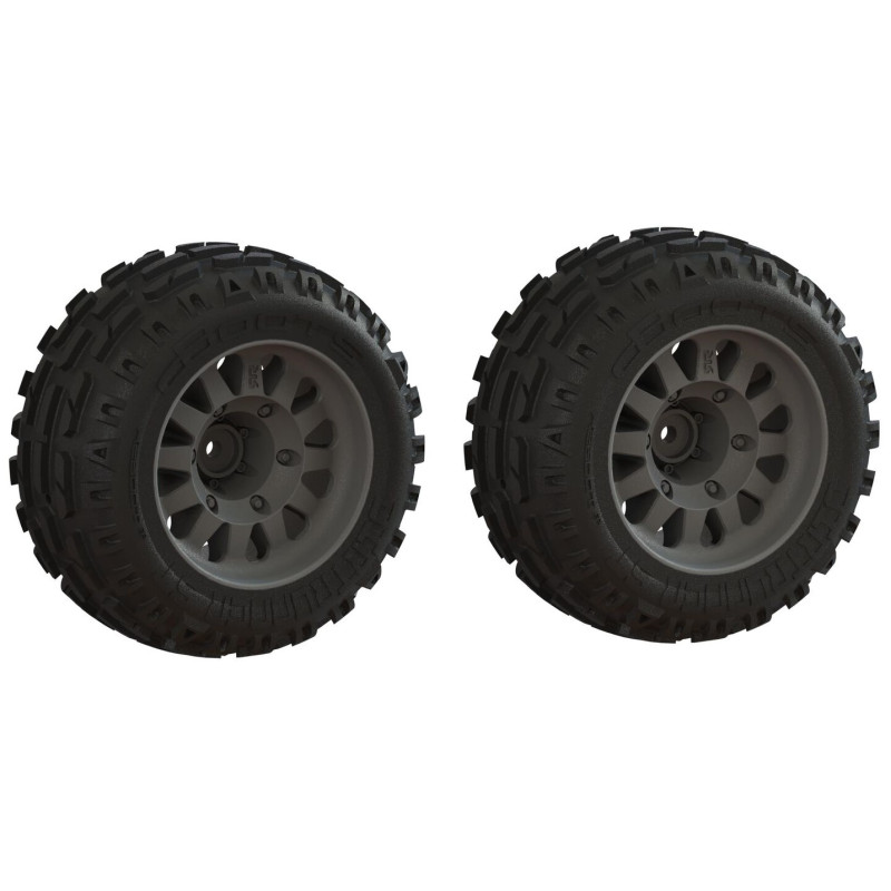 ARRMA Koła 2szt. dBoots 'Dirtrunner ST' HEX 14mm