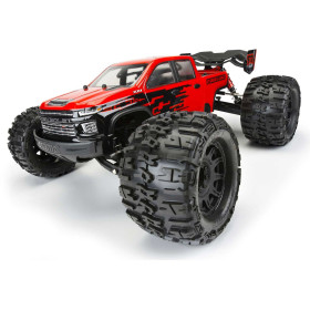 PRO-LINE Karoseria 1/8 2021 Chevrolet Silverado 2500 HD (przeźroczysta) do Kraton 6S