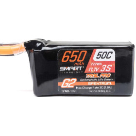 SPEKTRUM Akumulator LiPo Smart G2 Trail Pro 11.1V 650mAh 50C IC2