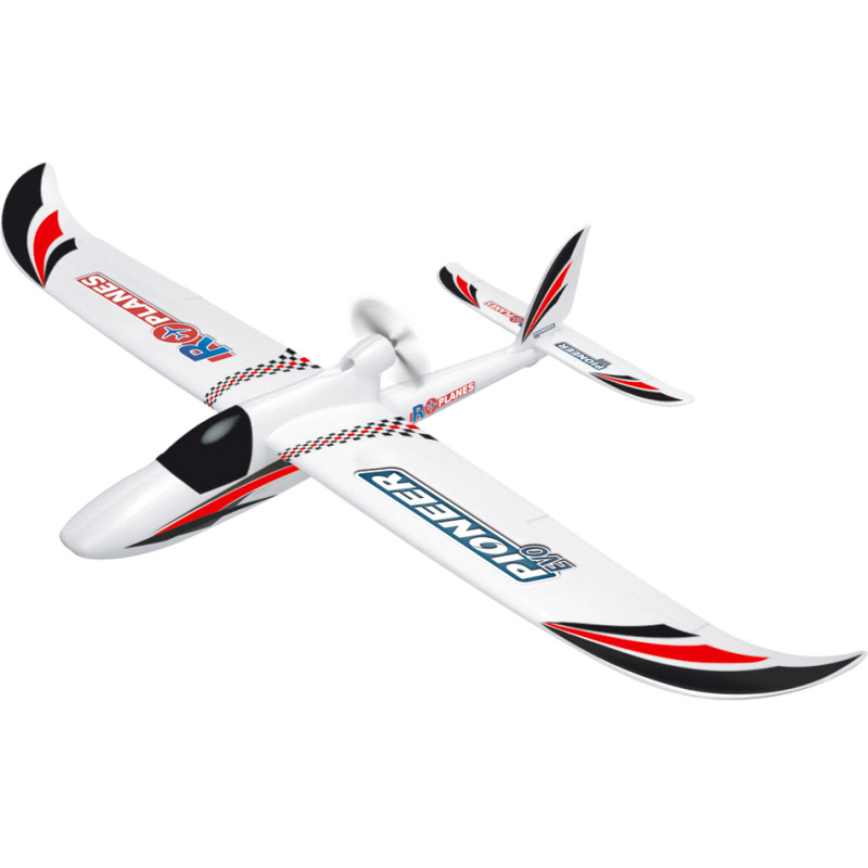 Motoszybowiec R-PLANES PIONEER EVO 2,4 GHz RTF (Czerwony)