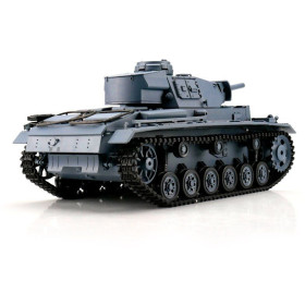 Czołg HENG LONG Panzer III 1/16 V7.0 2.4GHz (działko ASG/dźwięk/dym) Panzerkampfwagen III