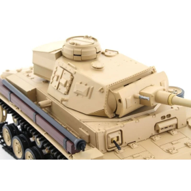 Czołg HENG LONG Tauch Panzer III 1/16 V7.0 2.4GHz (działko ASG/dźwięk/dym)