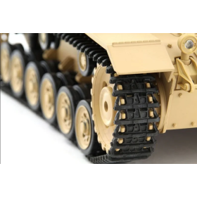 Czołg HENG LONG Tauch Panzer III 1/16 V7.0 2.4GHz (działko ASG/dźwięk/dym)