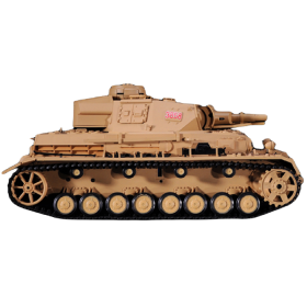 Czołg HENG LONG DAK Pz Kpfw IV Ausf. F-1 1/16 V7.0 2.4GHz (działko ASG/dźwięk/dym)