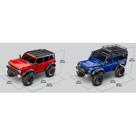 TRAXXAS TRX-4M Land Rover Defender 1/18 4WD RTR (Zielony)