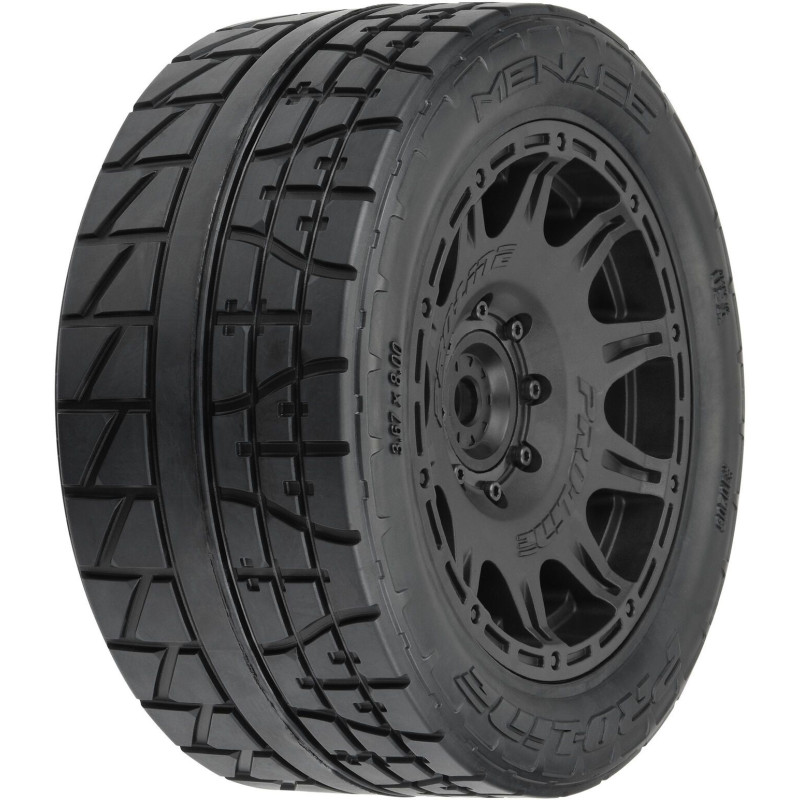 PRO-LINE Koła 1:6 Menace HP Belted 5.7” H24mm Felga Raid 8x48 (2szt.)