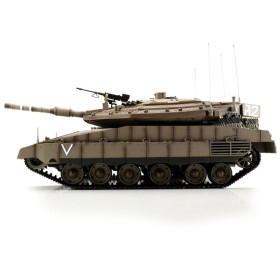 Czołg HENG LONG IDF Merkava MK IV 1/16 V7.0 2.4GHz (działko ASG/dźwięk/dym/metalowa przekładnia)