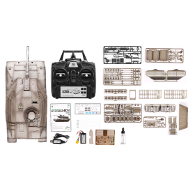 Czołg HENG LONG IDF Merkava MK IV 1/16 V7.0 2.4GHz (działko ASG/dźwięk/dym/metalowa przekładnia)