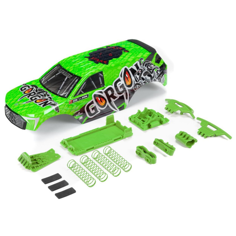 ARRMA Karoseria zielona: Gorgon