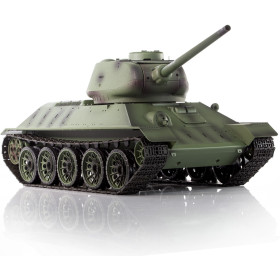 Czołg HENG LONG T34 / 85 RUDY 102 1/16 V7.0 2,4GHz (działko ASG/dźwięk/dym)