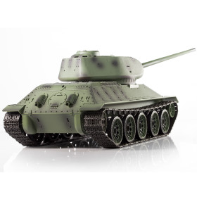 Czołg HENG LONG T34 / 85 RUDY 102 1/16 V7.0 2,4GHz (działko ASG/dźwięk/dym)