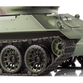 Czołg HENG LONG T34 / 85 RUDY 102 1/16 V7.0 2,4GHz (działko ASG/dźwięk/dym)