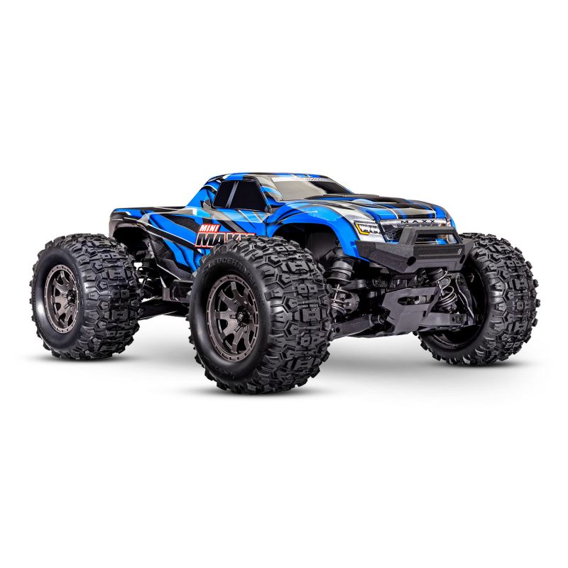 Model TRAXXAS Mini Maxx 4WD Monster Truck RTR (Niebieski) (107154-1)