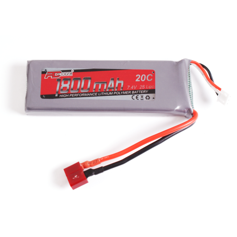 Akumulator PD RACING 1800mAh 7,4V LiPO 2S 20C DEAN do TK-16