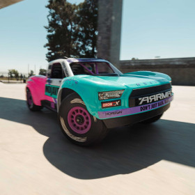 ARRMA Mojave Grom 223S BLX 1:18 4WD Smart RTR (turkusowy/różowy)