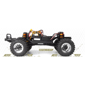 Model HPI RACING Venture18 Flux 1985 Toyota Hilux SR5 1/18 RTR (Czerwony)