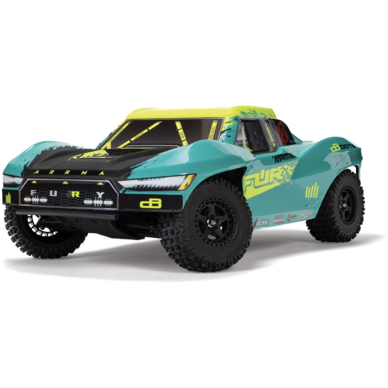 ARRMA Fury 223S DSC 2WD 1:10 RTR (Zielony)