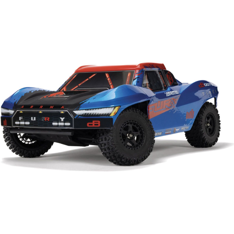 ARRMA Fury 223S DSC 2WD 1:10 RTR (Niebieski)