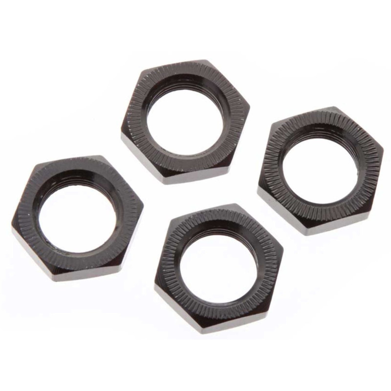 ARRMA AR310449 Nakrętka koła 17mm czarna alu (4)
