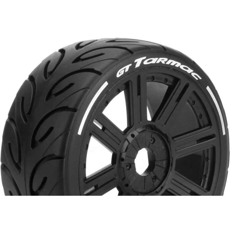 LOUISE Koła 2szt. GT-TARMAC 1/8 Soft Hex 17mm - Buggy