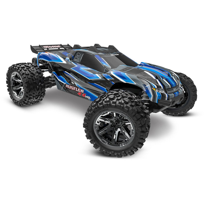 TRAXXAS Rustler EHD 4x4 VXL 1/10 (Niebieski)