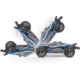 TRAXXAS Rustler EHD 4x4 VXL 1/10 (Niebieski)