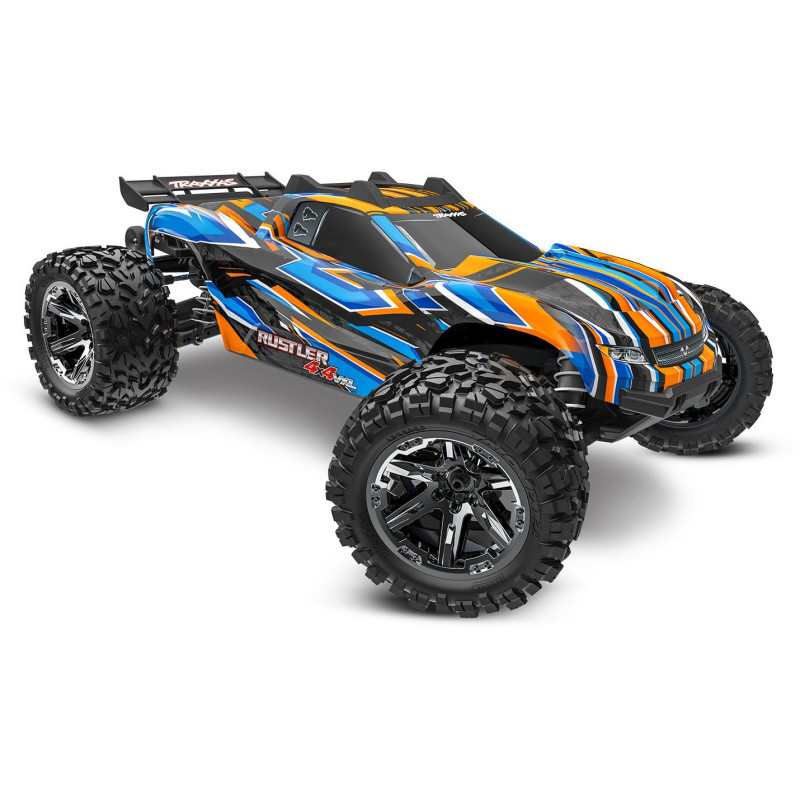 TRAXXAS Rustler EHD 4x4 VXL 1/10 (Pomarańczowy)