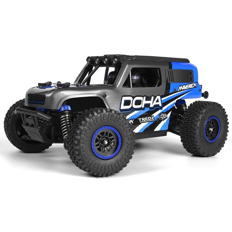 MAVERICK Doha 1/20 4WD Desert Truck + LED (Niebieski)