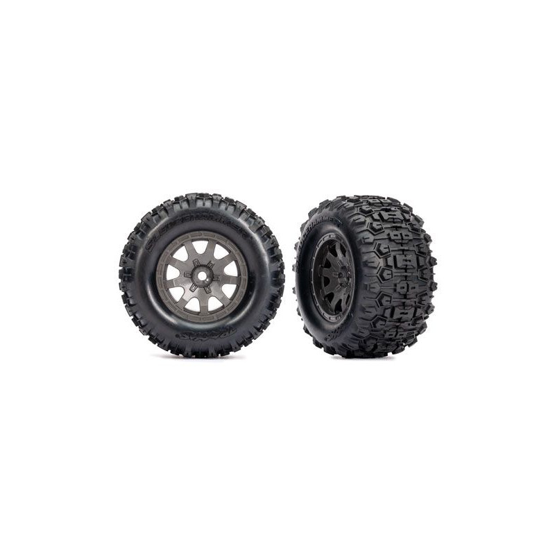TRAXXAS Koła 2szt. Sledgehammer 2.1" do MiniMaxx (Przód)
