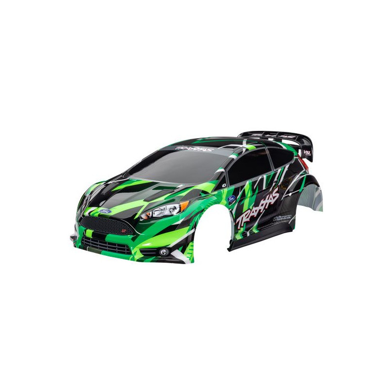 TRAXXAS Karoseria Ford Fiesta ST Rally (Zielona)