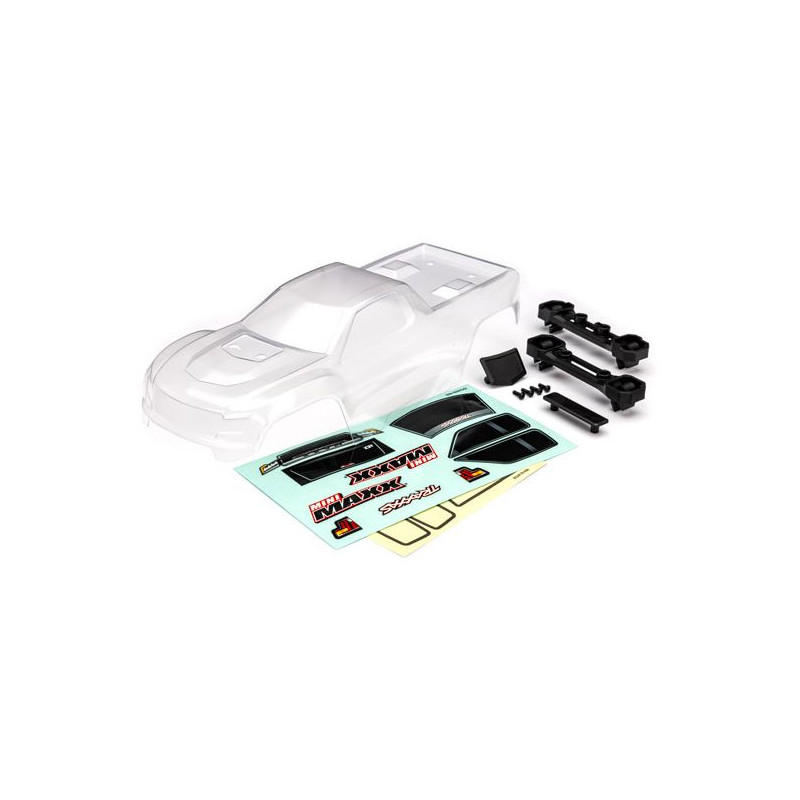 TRAXXAS Karoseria MiniMaxx z mocowaniem (Transparentna)