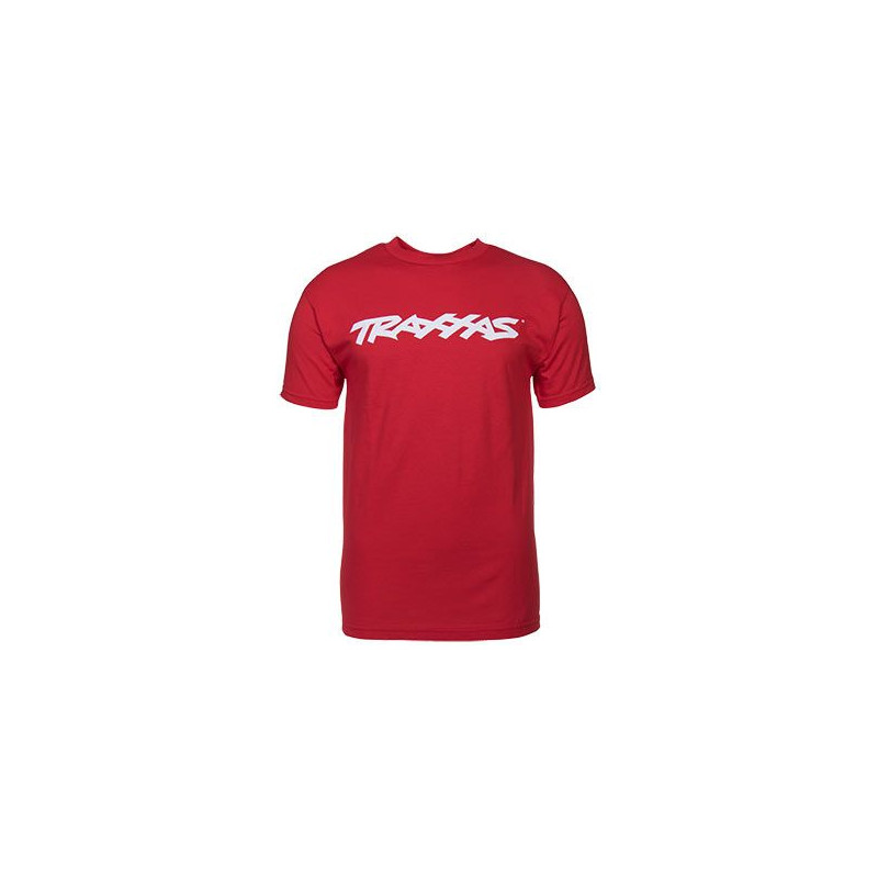 TRAXXAS Koszulka z logo 2XL (Czerwona)
