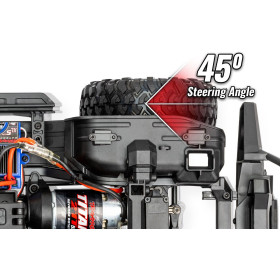 TRAXXAS TRX-4 Land Rover Defender 4WD 1/10 RTR Clipless (Srebrny)