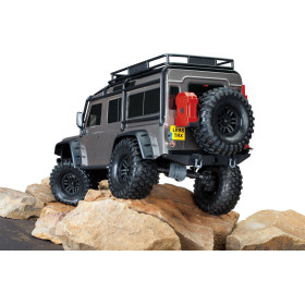 TRAXXAS TRX-4 Land Rover Defender 4WD 1/10 RTR Clipless (Srebrny)
