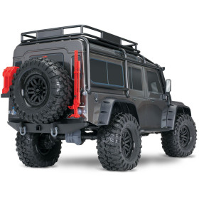 TRAXXAS TRX-4 Land Rover Defender 4WD 1/10 RTR Clipless (Srebrny)