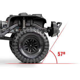 TRAXXAS TRX-4 Land Rover Defender 4WD 1/10 RTR Clipless (Srebrny)