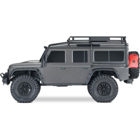 TRAXXAS TRX-4 Land Rover Defender 4WD 1/10 RTR Clipless (Srebrny)