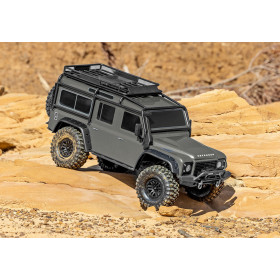 TRAXXAS TRX-4 Land Rover Defender 4WD 1/10 RTR Clipless (Srebrny)