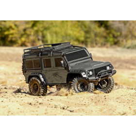 TRAXXAS TRX-4 Land Rover Defender 4WD 1/10 RTR Clipless (Srebrny)