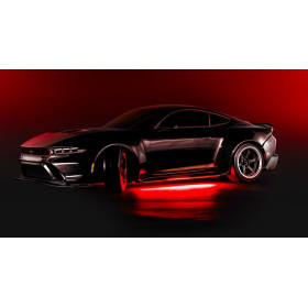 TRAXXAS Oświetlenie LED Underglow do 4-Tec Drift (Czerwone)
