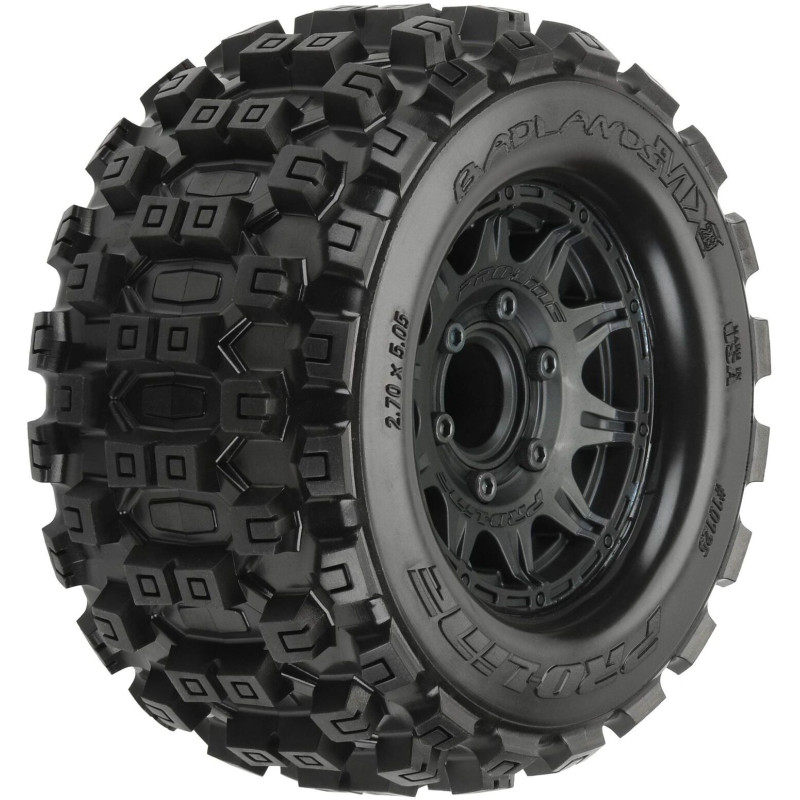 PRO-LINE Koło 2.8", opona Badlands MX28, felga Raid (2)