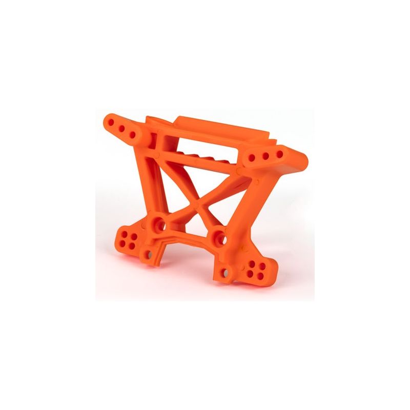 TRAXXAS Wzmocniona przednia wieża mocowania amortyzatorów (orange)