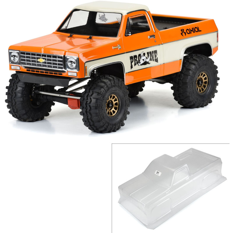 PRO-LINE Karoseria 1:6 1978 Chevy K-10 do SCX6 (Transparentna)