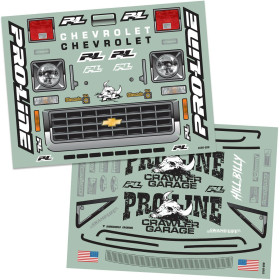 PRO-LINE Karoseria 1:6 1978 Chevy K-10 do SCX6 (Transparentna)