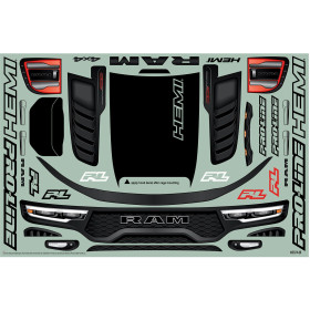 PRO-LINE Karoseria 1:5 Dodge RAM 1500 2021 do X-Maxx (Transparenta)