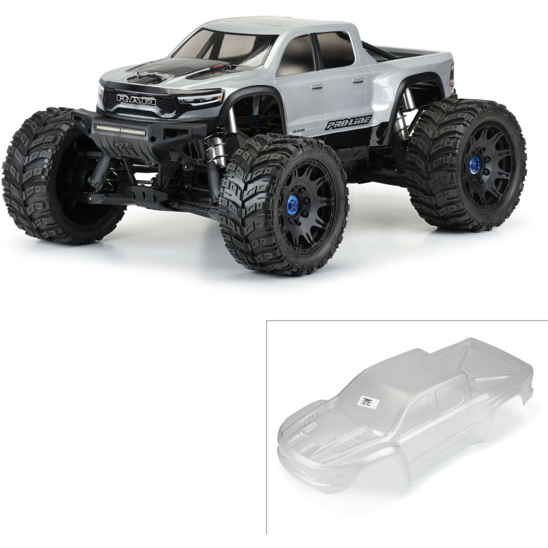 PRO-LINE Karoseria 1:5 Dodge RAM 1500 2021 do X-Maxx (Transparenta)