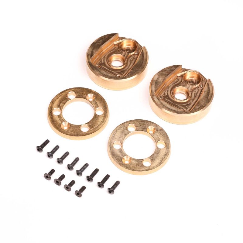 Axial osłony zawieszenia portalowego z obciążeniem, mosiądz (122.4g/34.6g x 2), AF16P (para): Gi